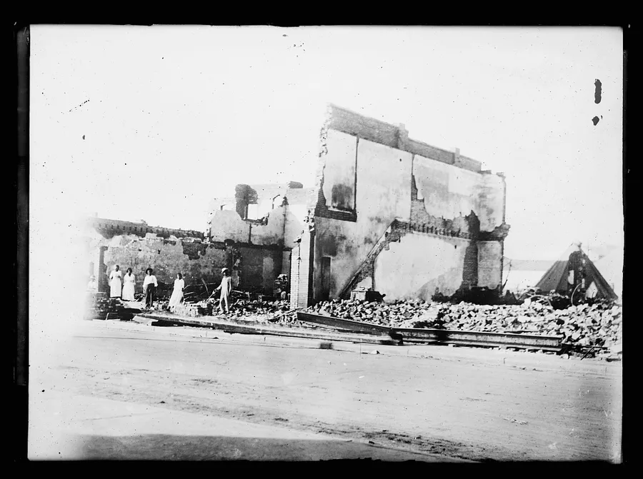 Greenwood / Black Wall Street, photograph, 1921