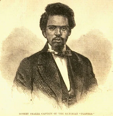 Robert Smalls, portrait, 1862