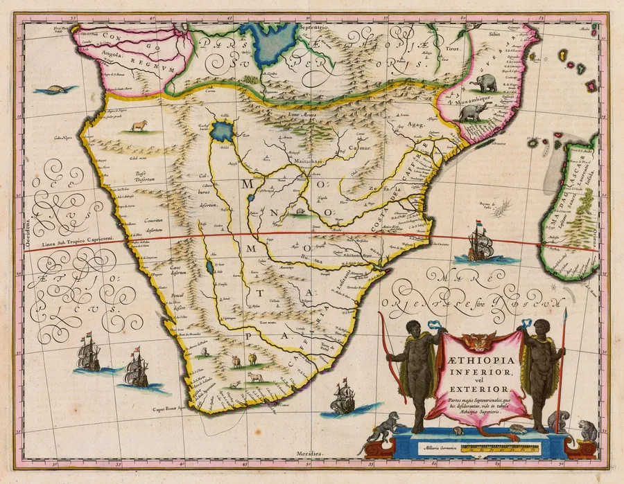 Kingdom of Mutapa — Monomotapa Map